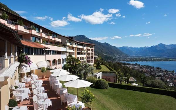 Hôtel de vacances Boutique hotel Hôtel de luxe Villa Orselina Locarno Lac Majeur Tessin Suisse